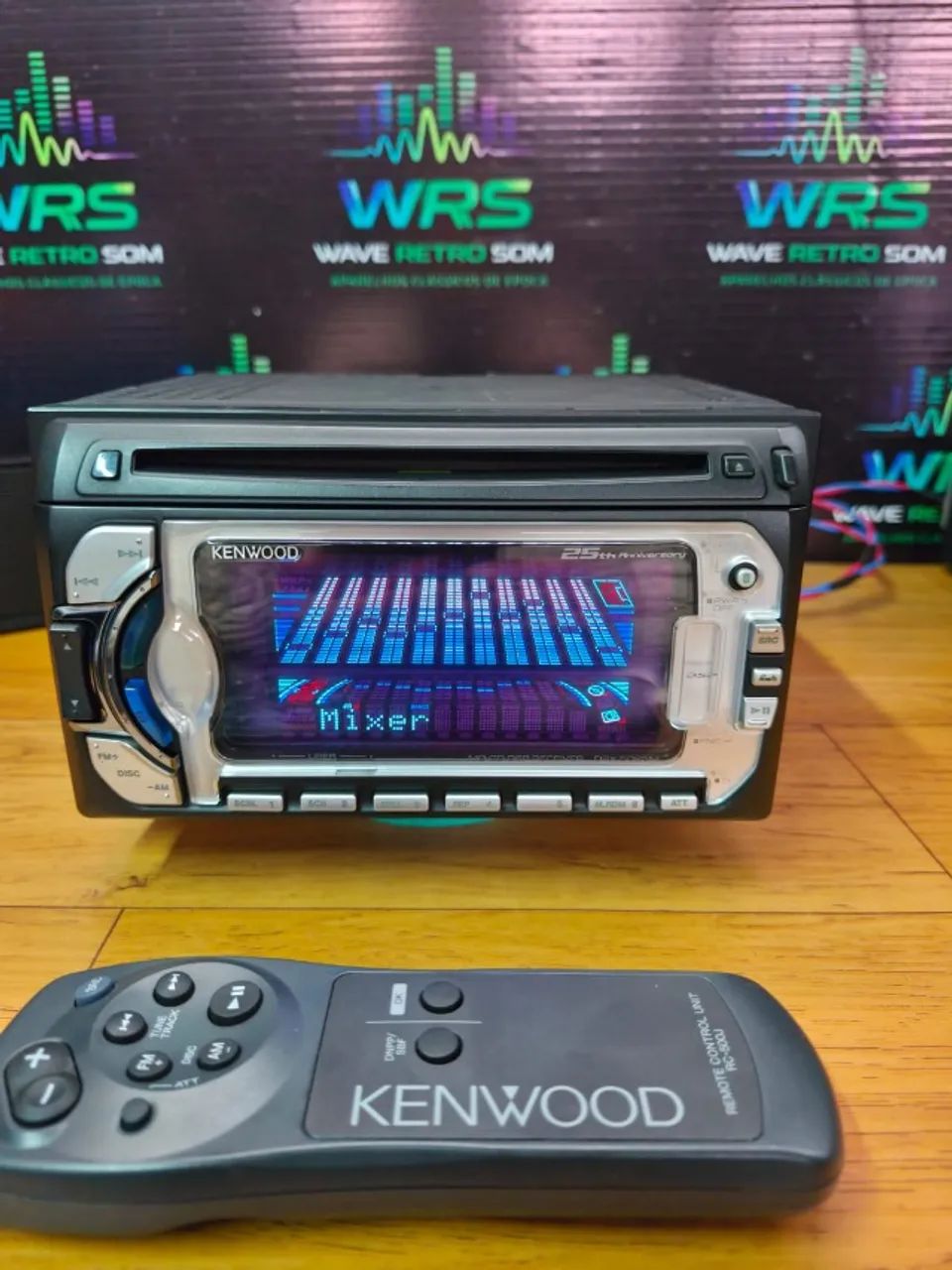 KENWOOD DPX-5025M carrozzeria 25 ANOS - Aparelhos de Som