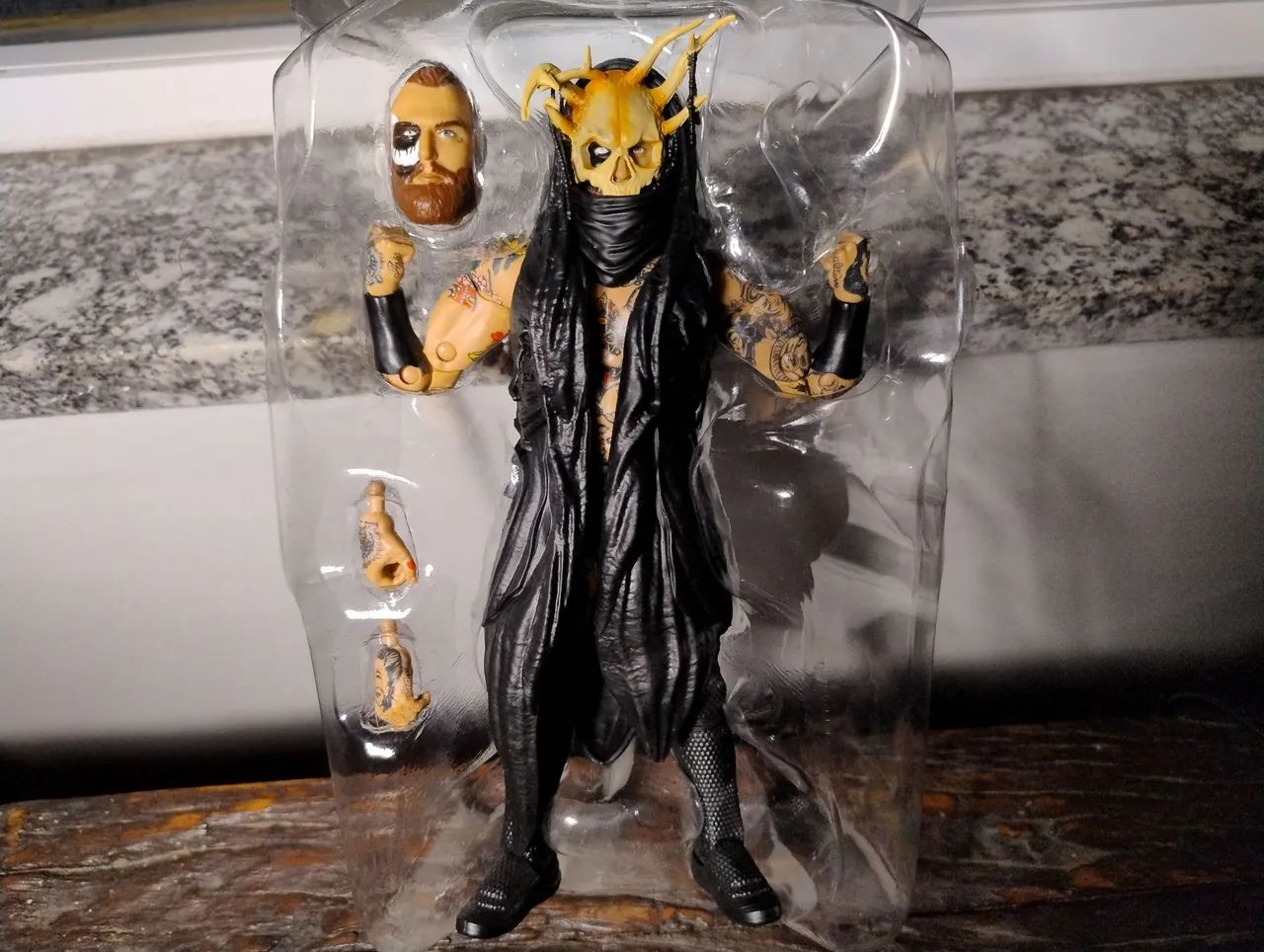 Action Figure Raro MALAKAI BLACK - AEW WRESTLING - Foto 3
