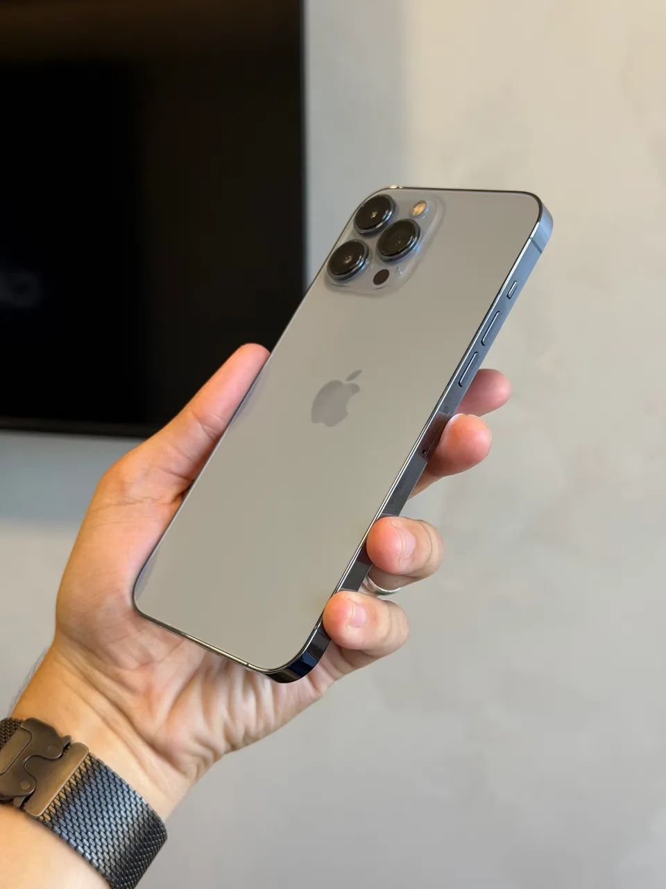 iPhone 13 Pro Max 128gb Azul Loja física  - Foto 3