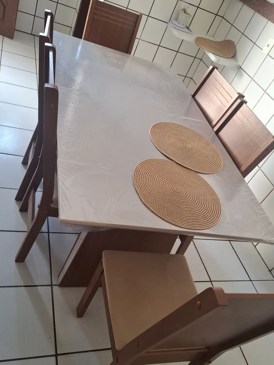 Mesa de jantar 6 cadeiras - Foto 4