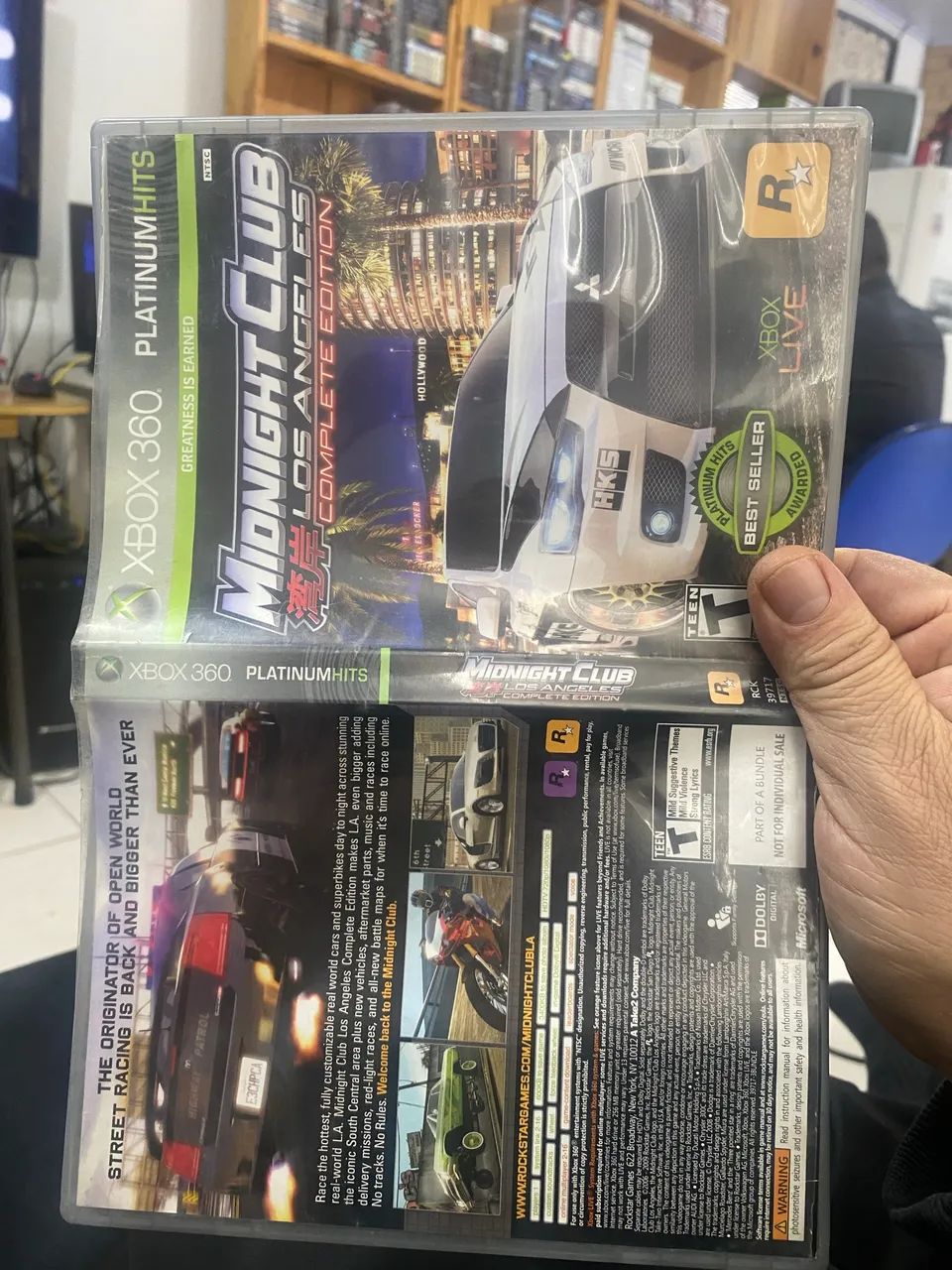 Midnight Club Los Angeles Complete Edition Xbox 360 - Original