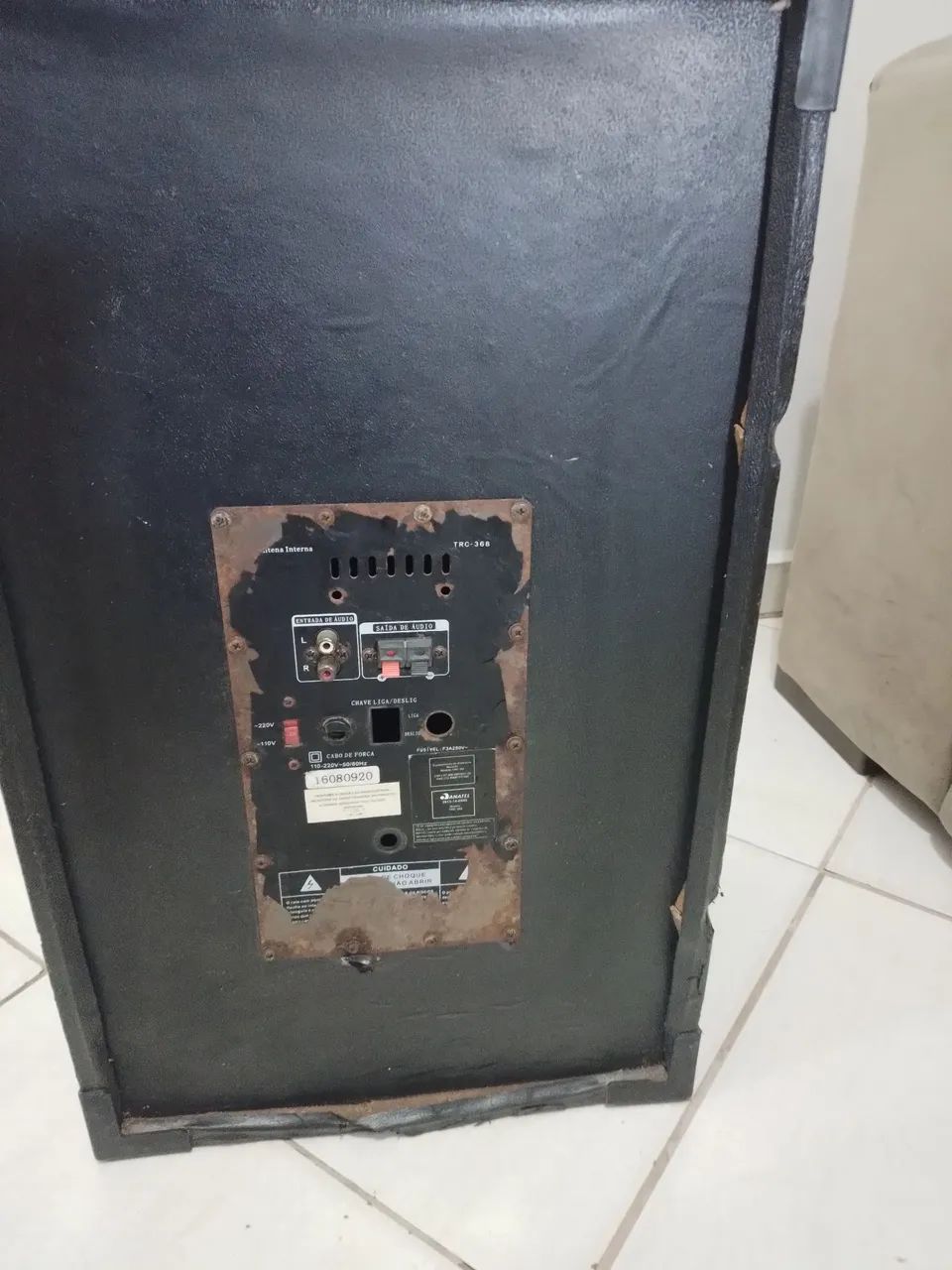 Caixa de som TRC só 120 reais  - Foto 5
