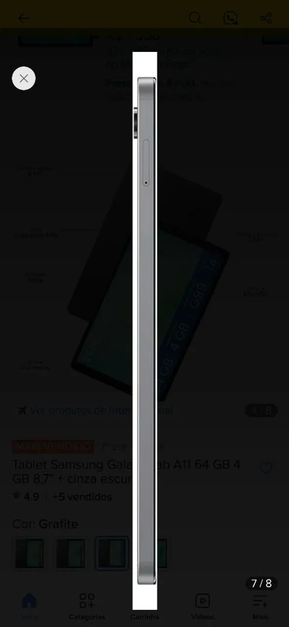 Tablet Galaxy A11 - Foto 4