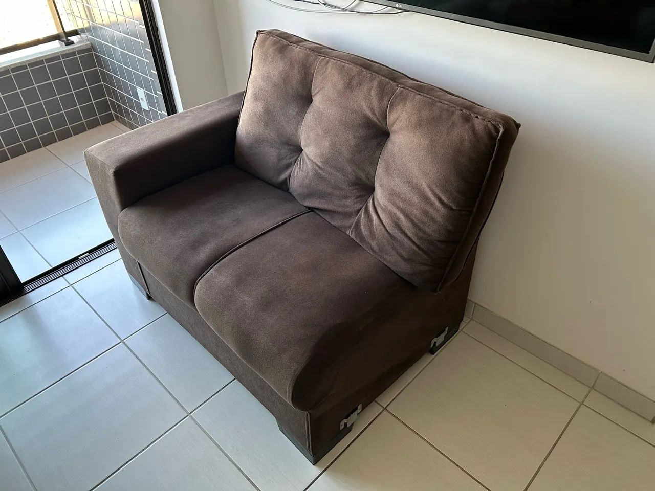 Sofá usado em L  - Foto 2