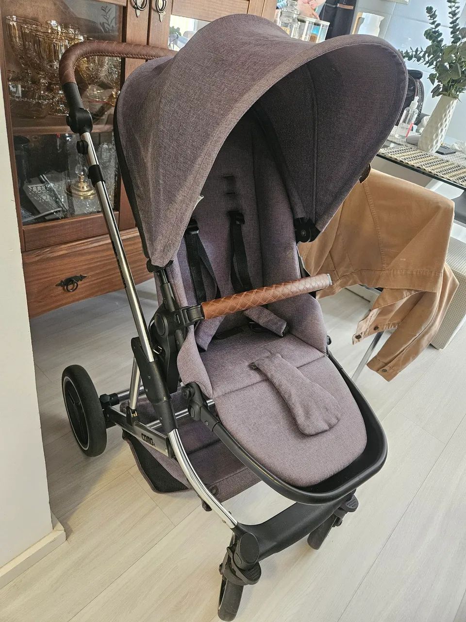 Carrinho ABC DESIG COMO 4 com moises e bebe conforto.  - Foto 5