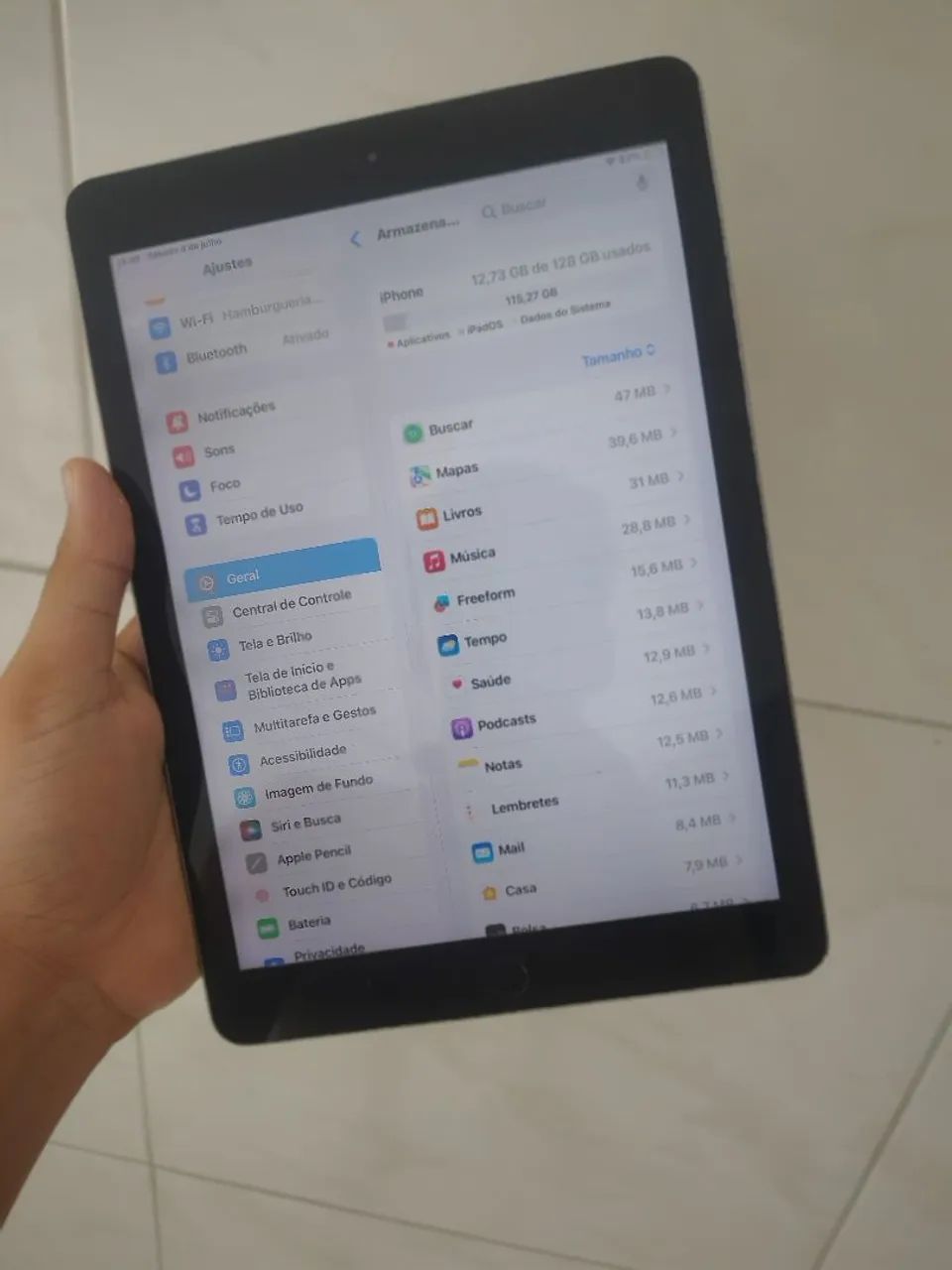 iPad 6 geração 128gb perfeito sem defeitos  - Foto 3