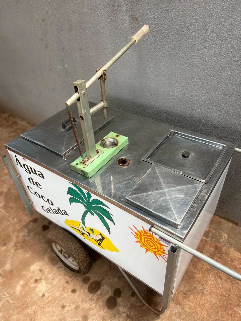 Vendo Carrinho de Água de Coco! - Foto 5
