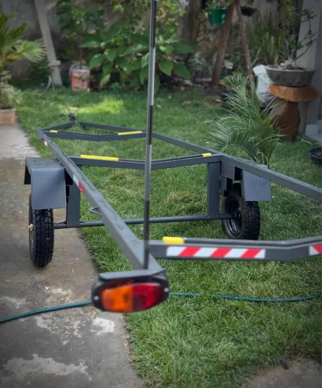 Carretinha para caiaque, pra sair rápido! 