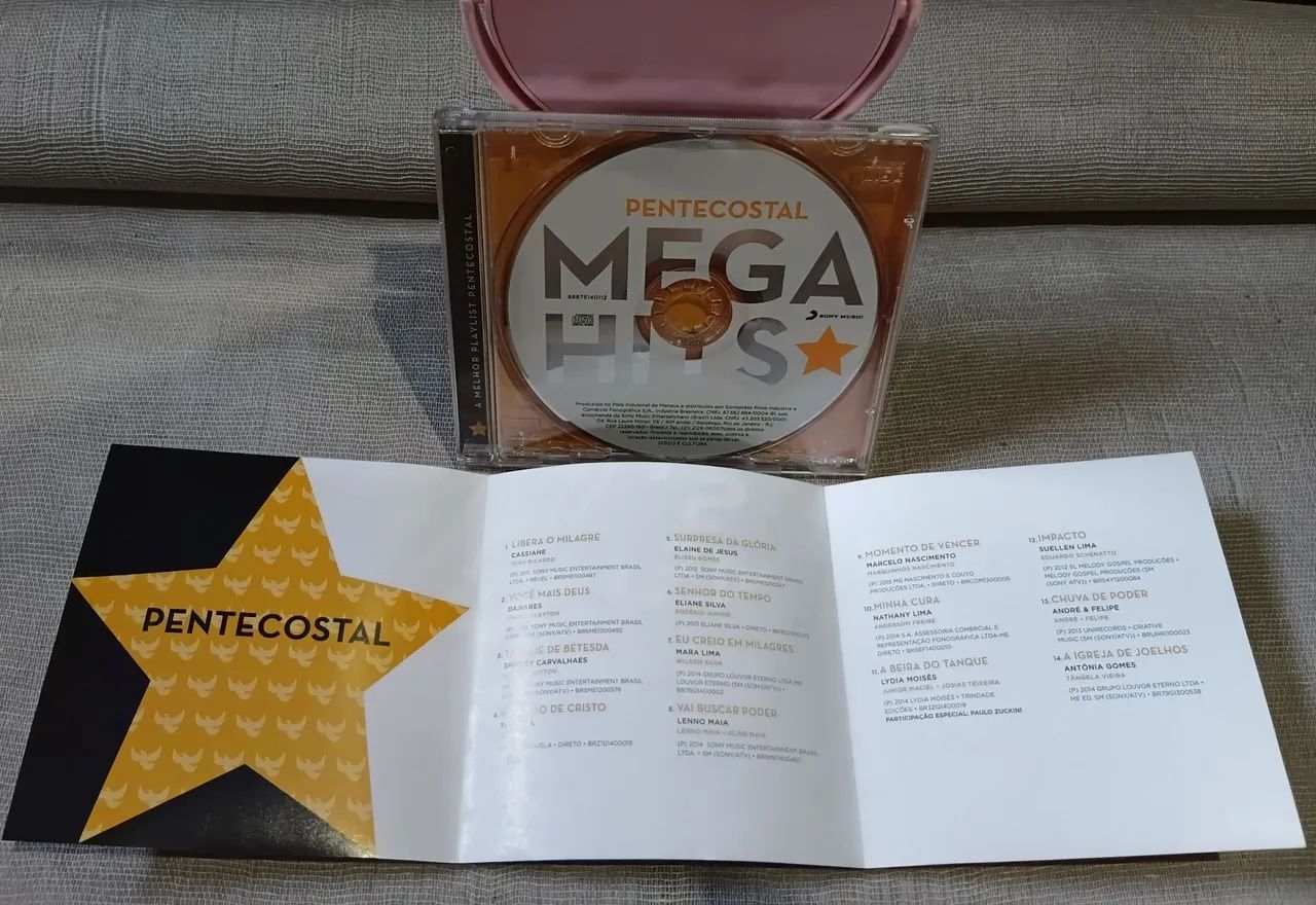 CD MEGA HITS GOSPEL PENTECOSTAL  - Foto 3