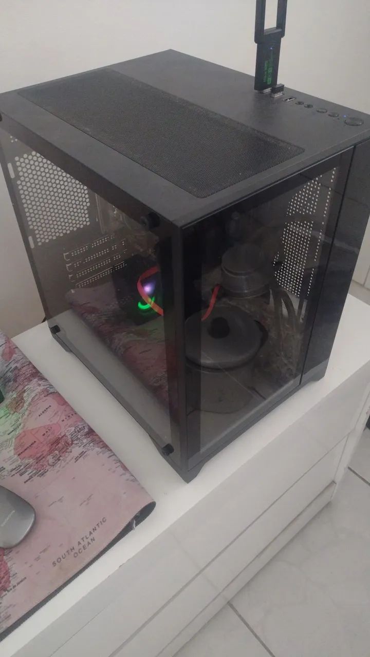 Computador, Monitor mouse e teclado 