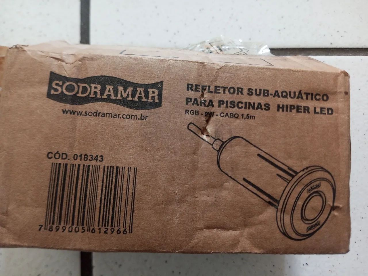 Refletor subaquatico