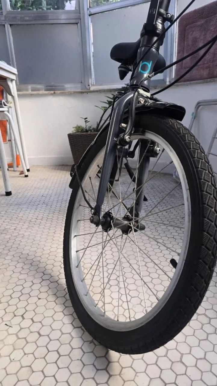 Bike dobrável - Nova e com cadeado 