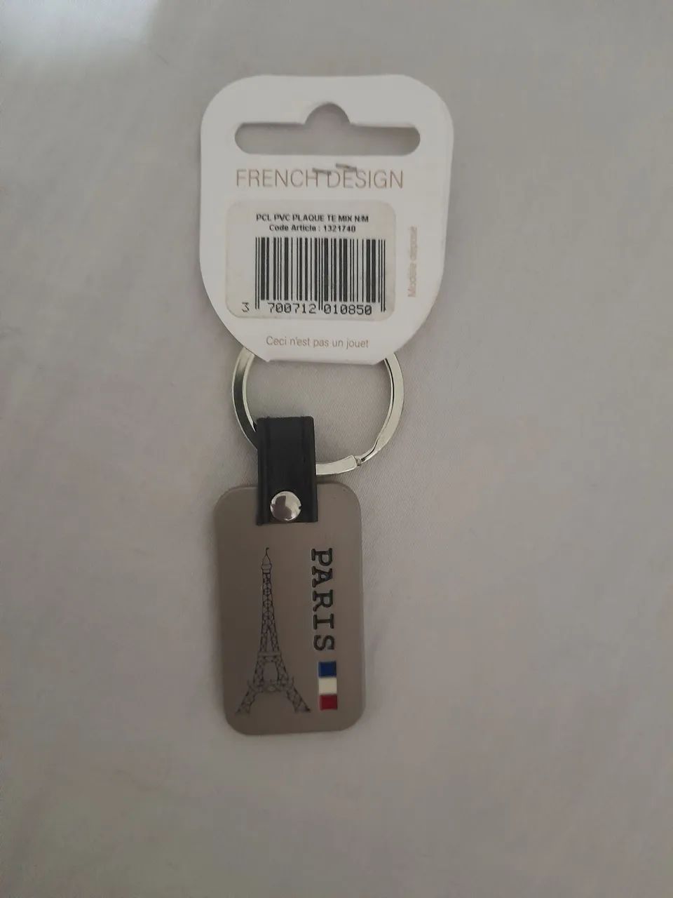 Chaveiro Importado FRANÇA Oficial de Metal. - Foto 2