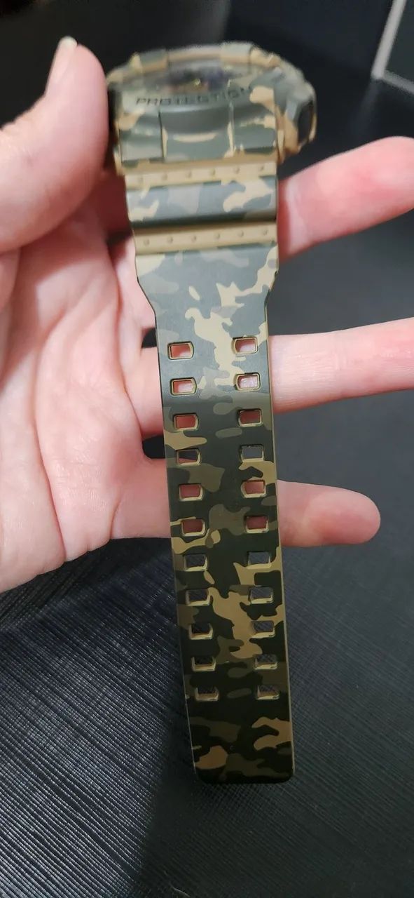 Relógio Casio G-shock Ga-100cm Camuflado - Foto 5