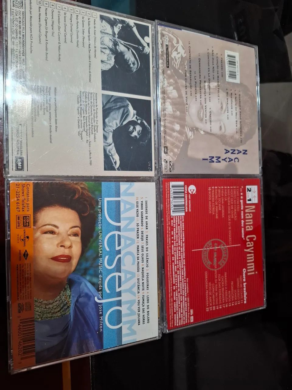 4 CDs de Nana Caymmi. Espetáculo de cds  - Foto 4