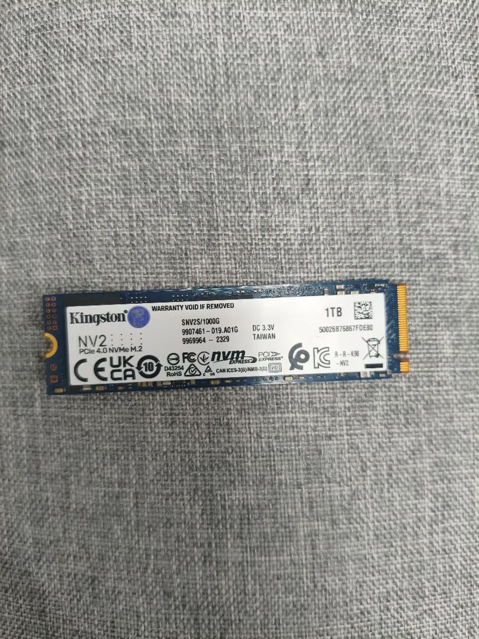 Ssd nvme 1tb Kingston