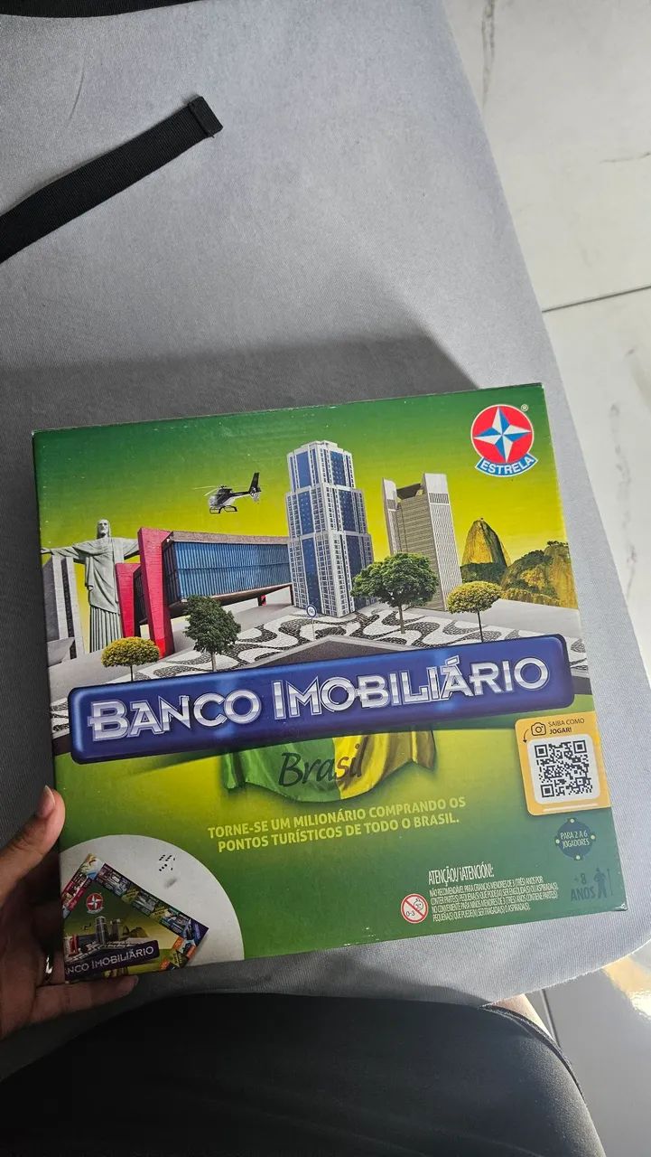 JOGO BANCO IMOBILIÁRIO/ JOGO DE TABULEIRO