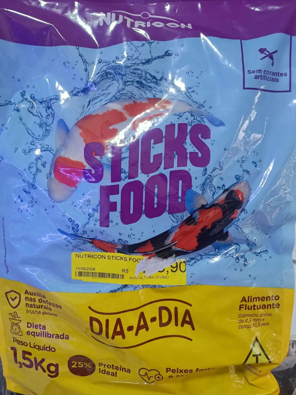 Ração p peixes