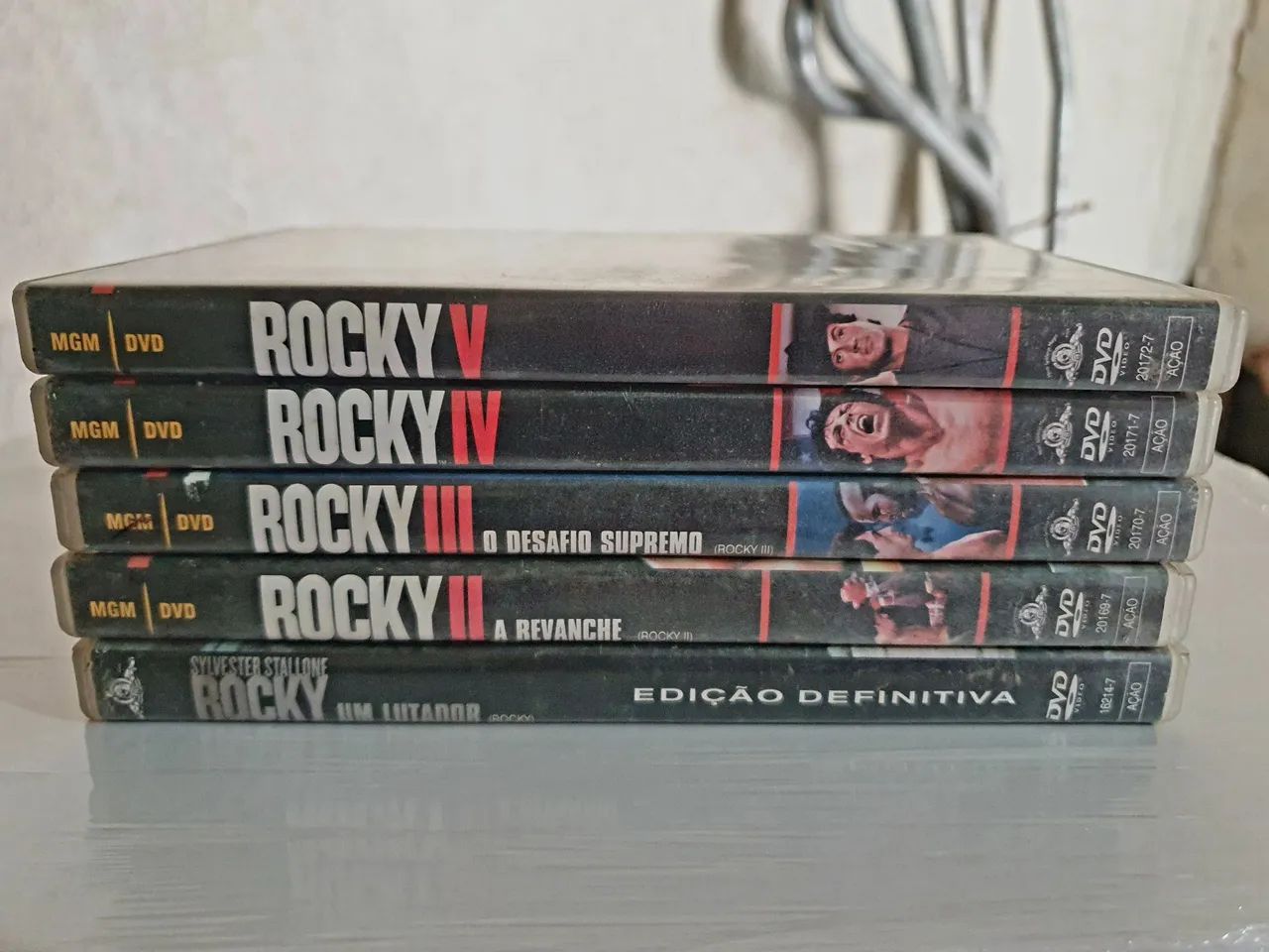 Filmes Rocky em DVD