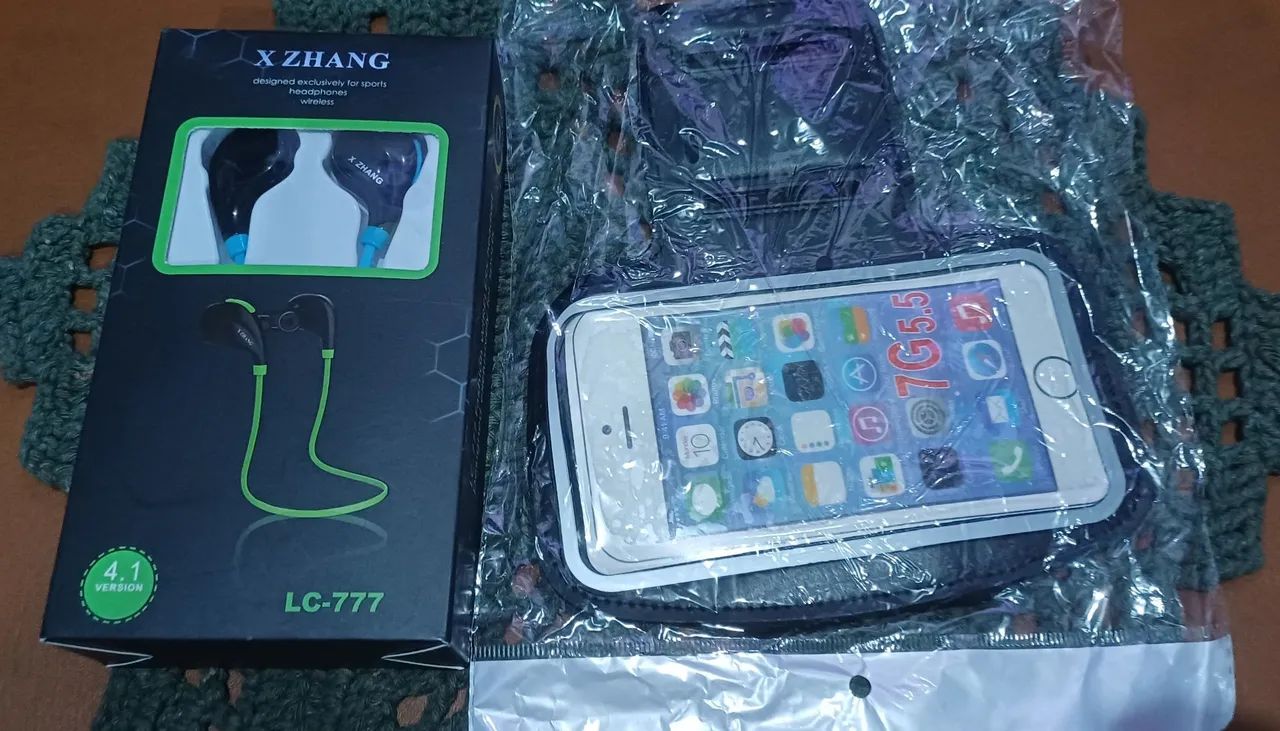 Fone Bluetooth Intra-Auricular + Braçadeira  - Foto 4