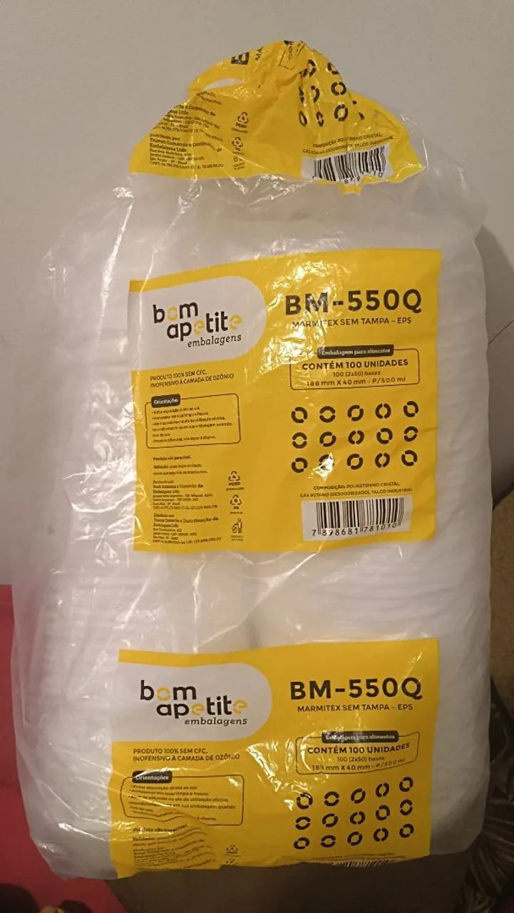 Embalagem para alimentos ( marmitex)