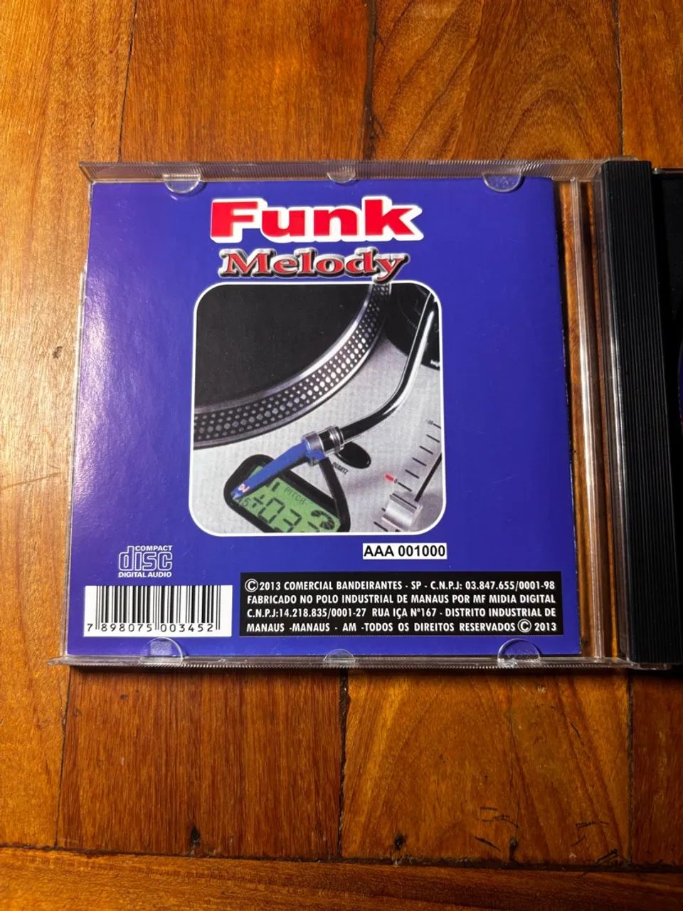 Funk Melody Remix - CD Totalmente Mixado - Foto 2