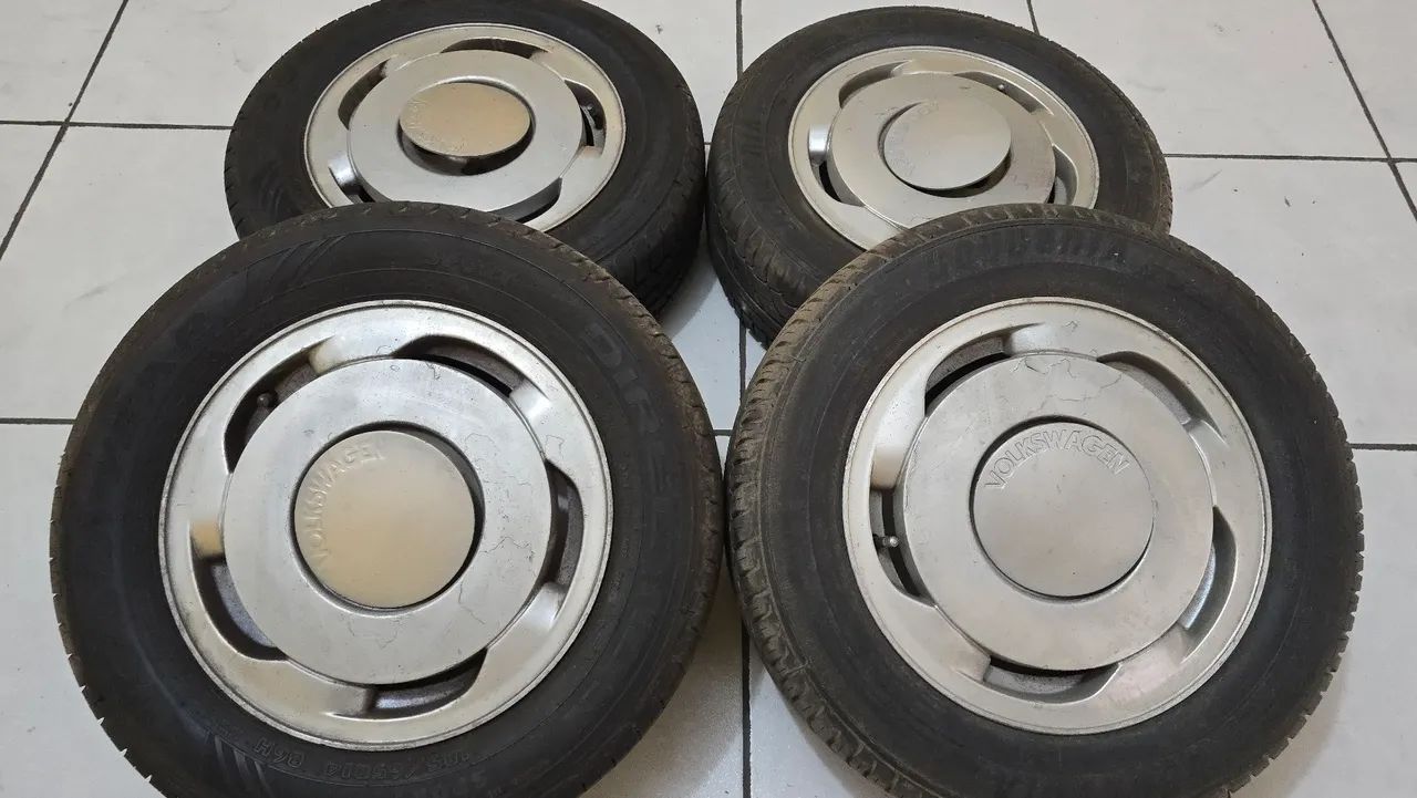 Rodas Orbital Aro14 C/ Pneu zerado 185/65/14