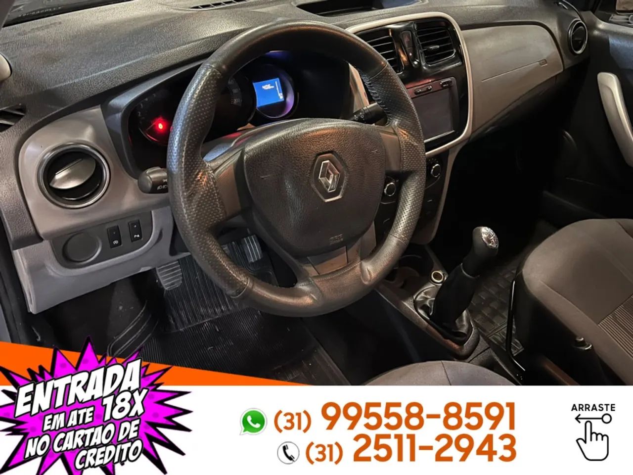 Renault Logan Expression Flex 1.0 12V 4P 2018 - Foto 4
