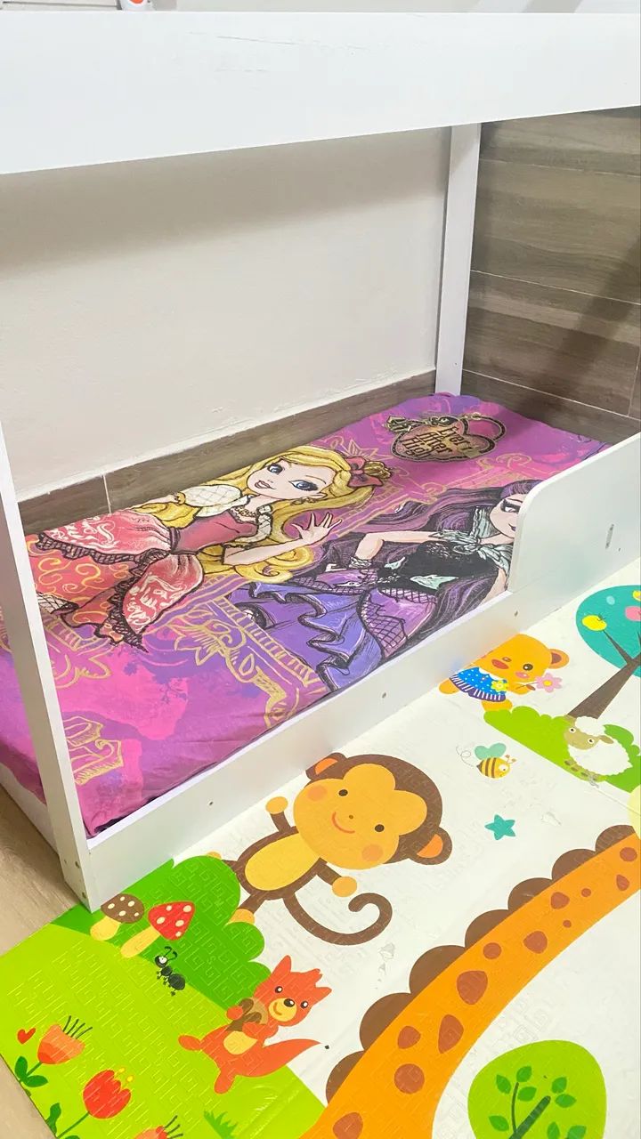 Cama casinha infantil com colchão - Foto 4