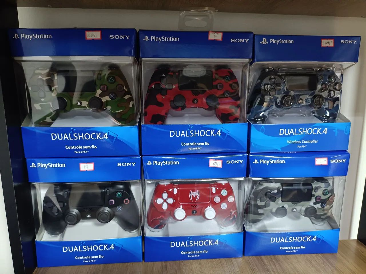 Controle ps4 camuflados 