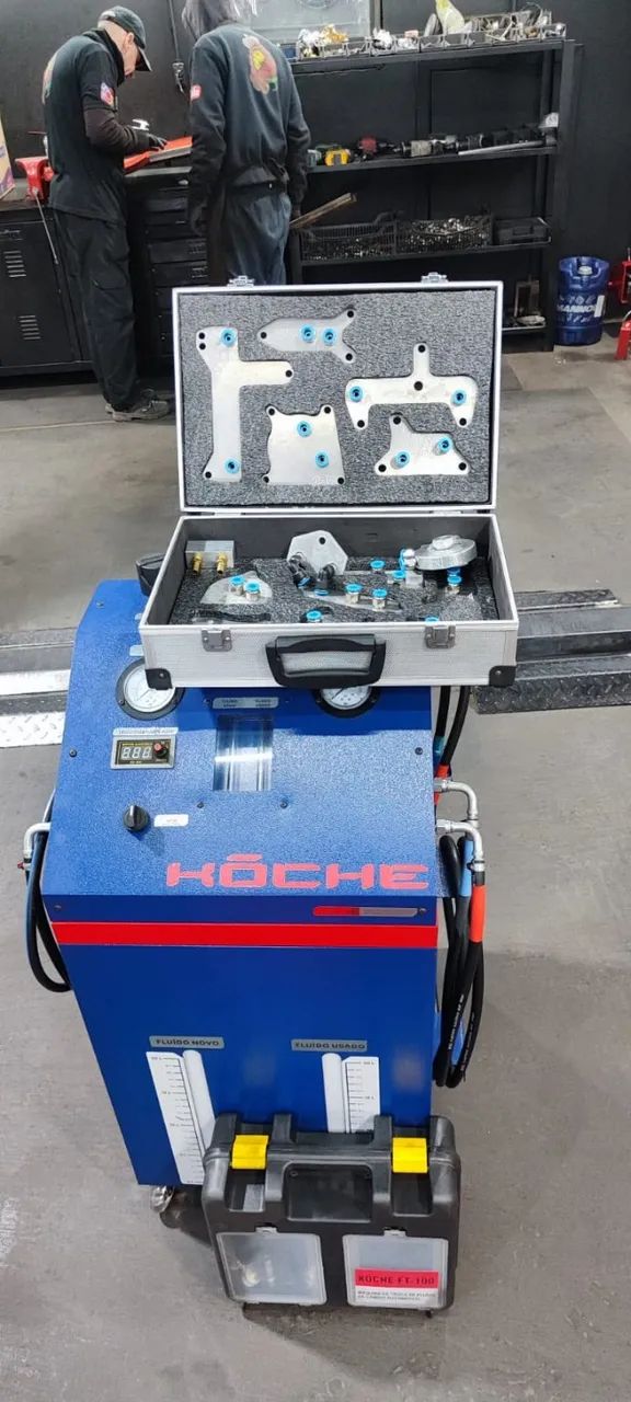 maquina de troca de fluido automatico