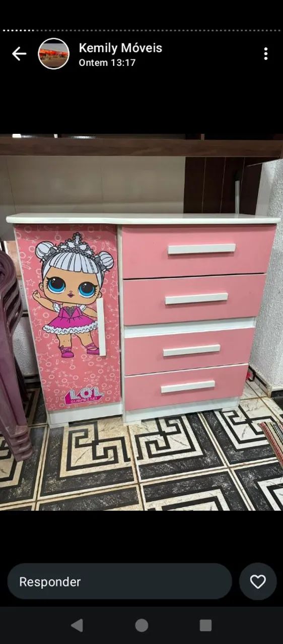 Cômoda infantil