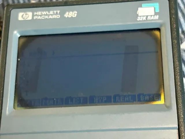 Calculadora HP 48G Original - Funcionando - Clássica