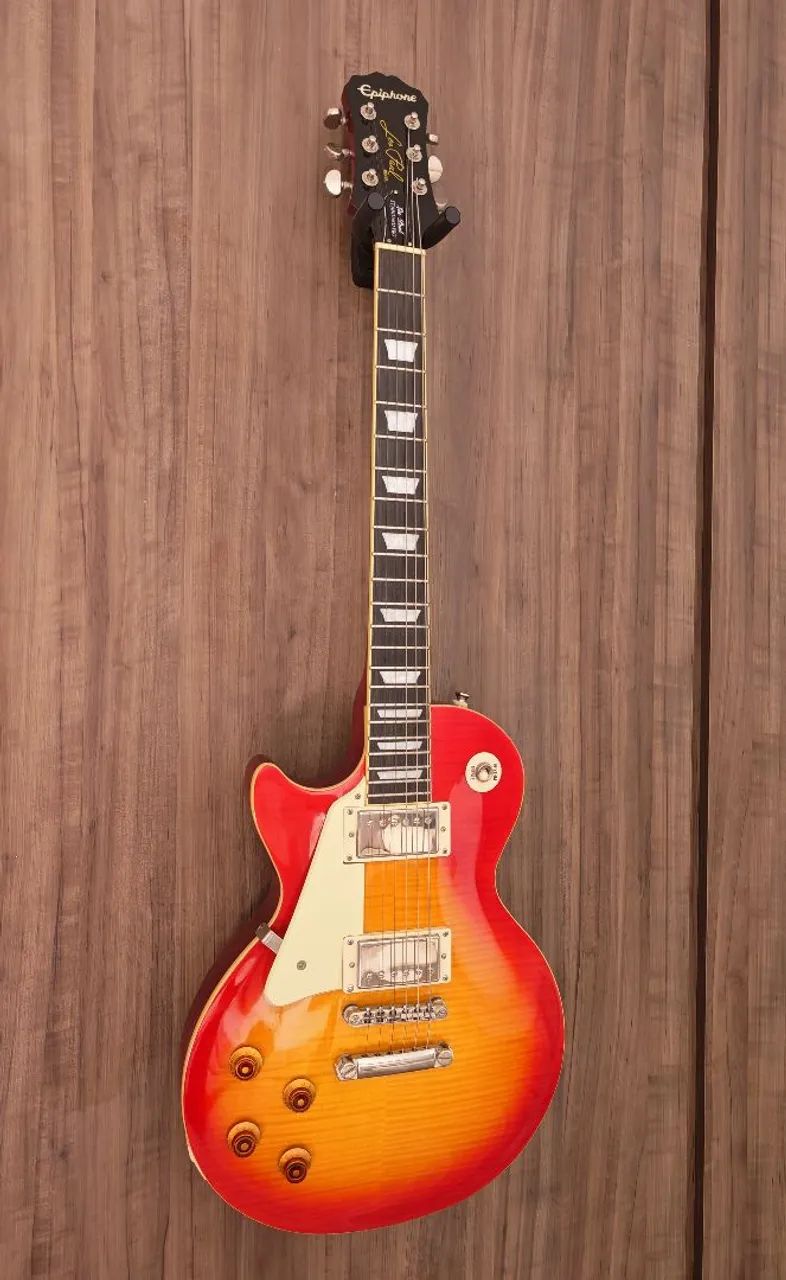 EPIPHONE LES PAUL STANDARD PRO ? CANHOTA | COM HARD CASE