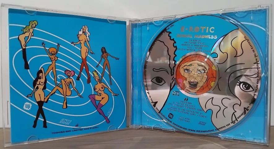 Cd - E-rotic - Sexual Madness - 1997 - Made In Japan - Foto 3