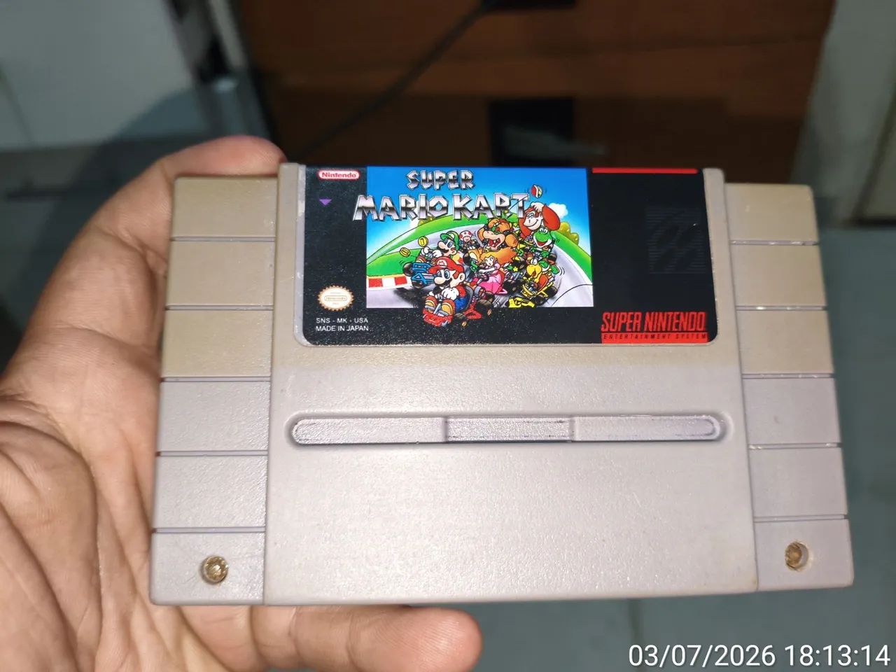 Super Mario Kart snes