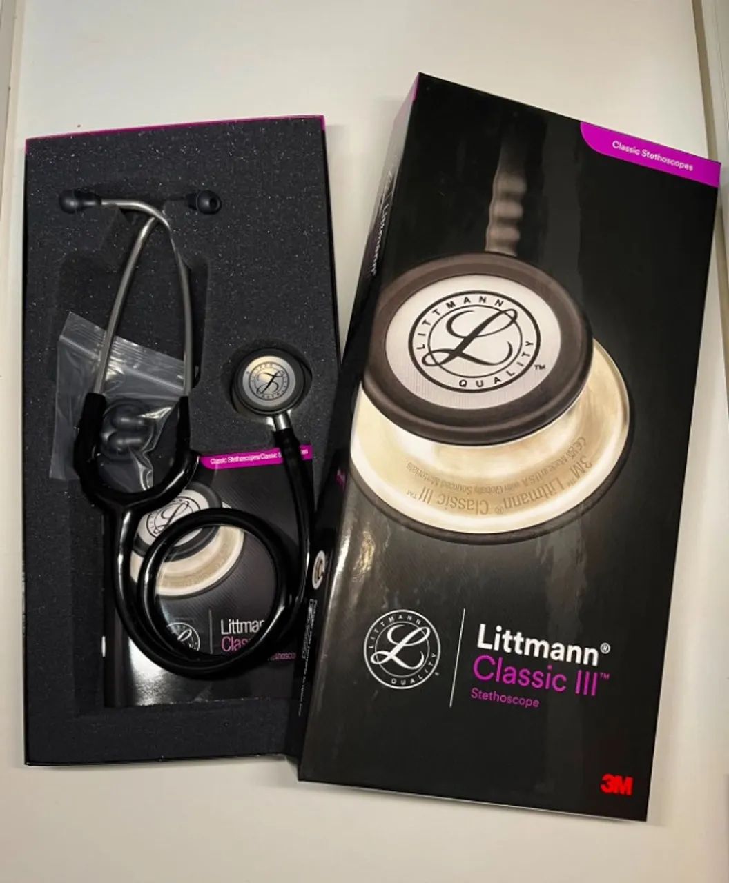 Estetoscópio Littmann Classic III Black - Foto 4
