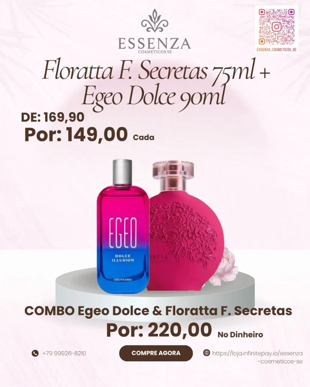 Perfumes oBoticario com preço de atacado 