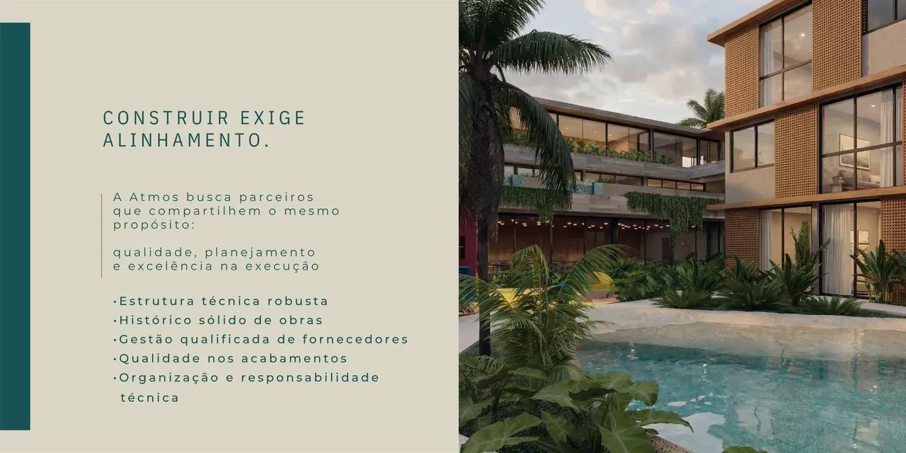 Exclusidade na beira mar de Japaratinga, Flats Stúdio e 2 quartos - Foto 5