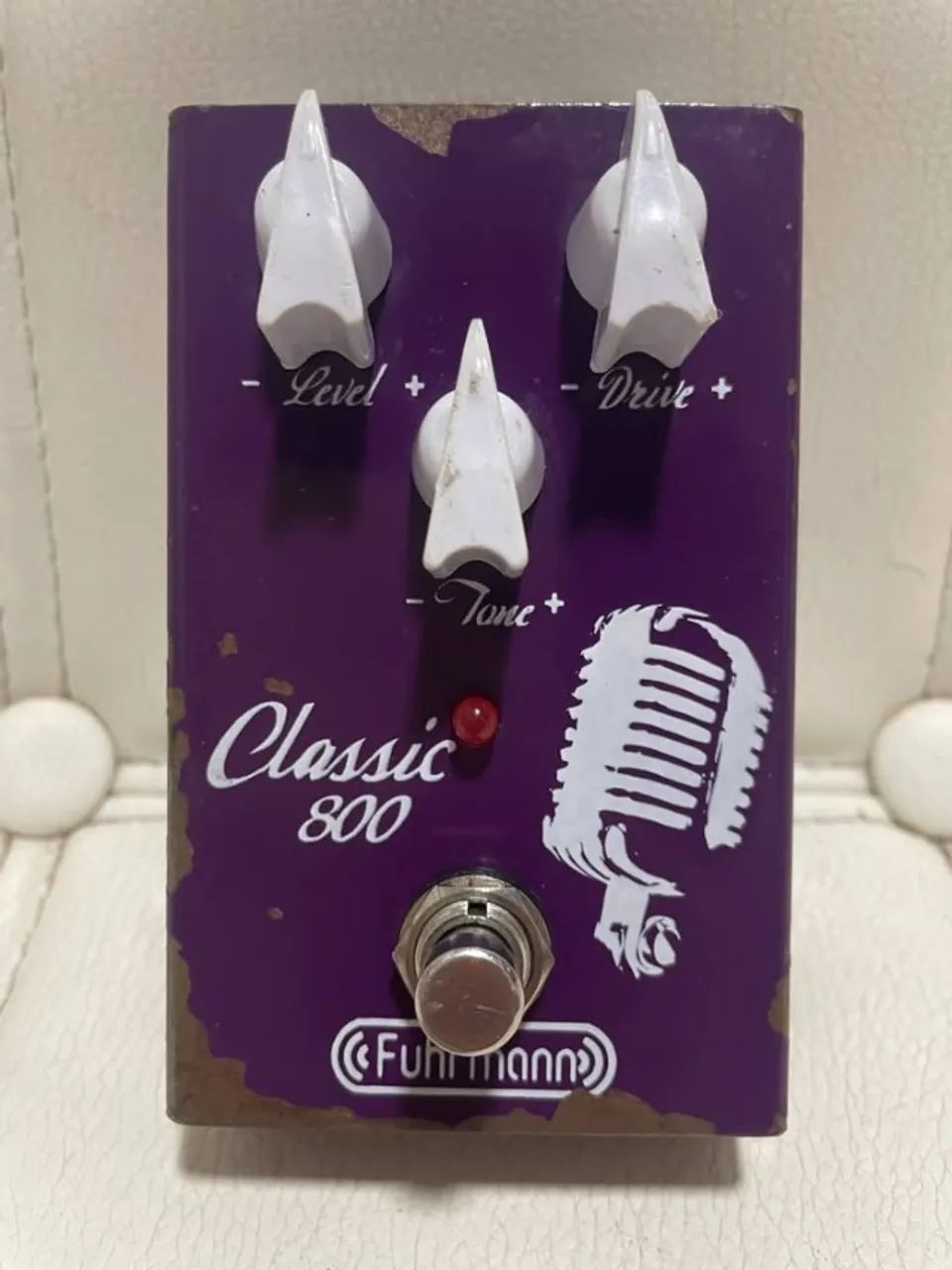 Pedal Classic 800 Fuhrmann Cl01 - esteticamente mais usado, mas funcionando 100%!!!