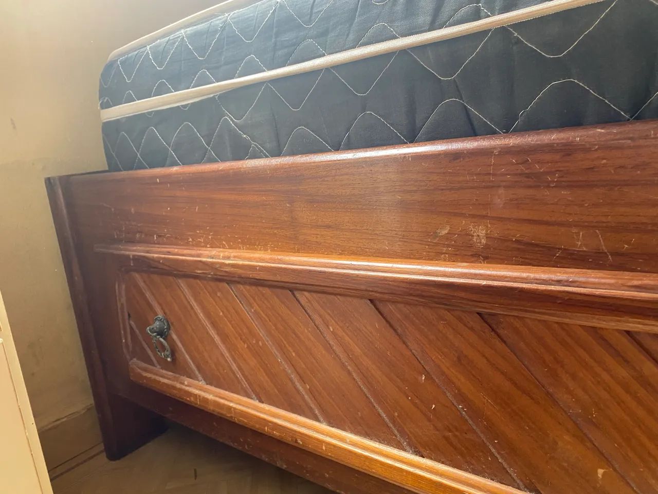 Cama Casal de Madeira - Foto 5