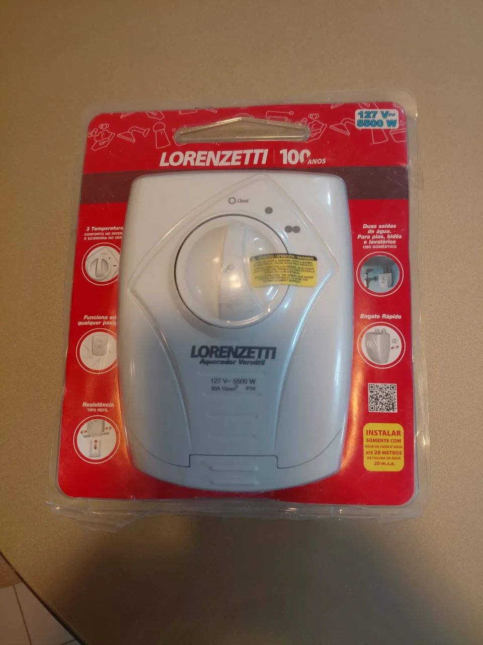 Aquecedor elétrico Lorenzetti