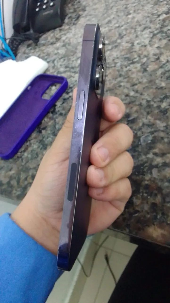 iPhone 14 Pro Max roxo - Foto 4