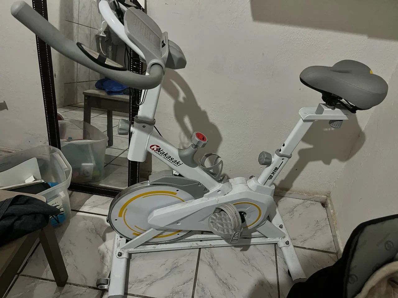 Bicicleta spinning e Ergométrica 