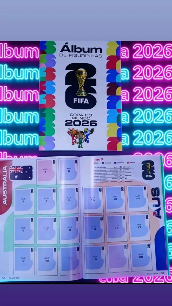 Álbum da copa 2026