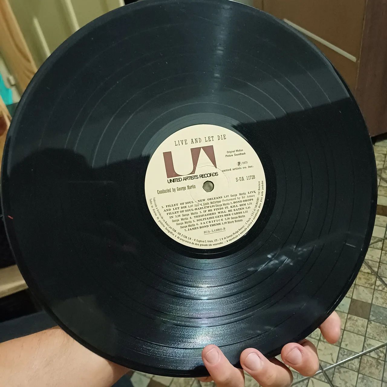 Lp vinil 007 live and let die com Paul McCartney  - Foto 4
