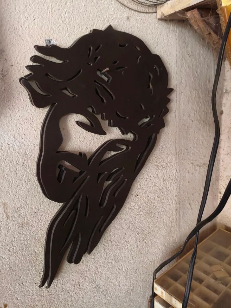 Face em madeira 