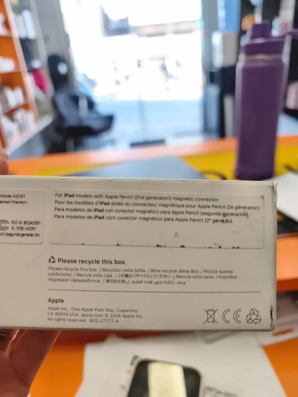 Canet Pencil Smart Apple Segunda Geração Nova Lacrada - Foto 2