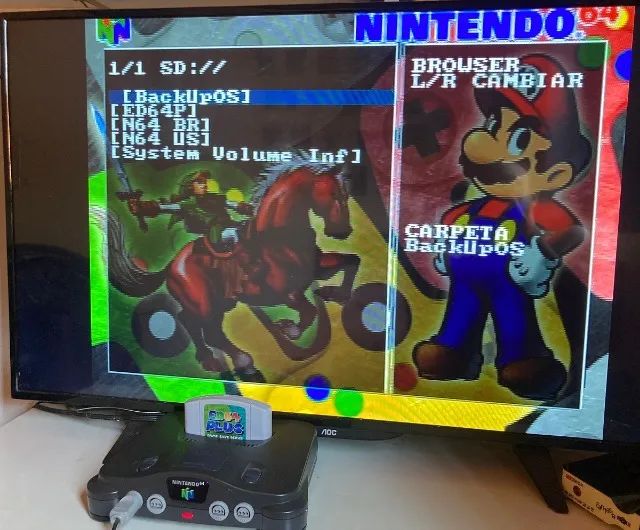 Everdrive Nintendo 64 ED64Plus - Foto 4
