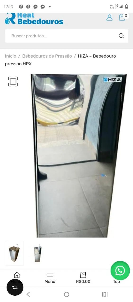 BEBEDOR DE PRESSÃO IZA - Foto 2